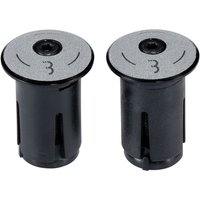 Tweeks Cycles BBB Aluminium Screw-On Bar Plugs - Reflective | Clearance section. 365 day returns, 0% finance & FREE delivery over £50
