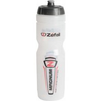 Tweeks Cycles Zefal Magnum 1ltr Water Bottle - White | Clearance section. 365 day returns, 0% finance & FREE delivery over £50