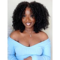 UNice InvisiBlend™ V part Wig Beginner Friendly Kinky Curly Protective Style Human Hair Wig