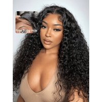 UNice 7x5 Bye-Bye Knots™ Pull And Go Wig Glueless Wet & Wavy Water Wave With Invisi Drawstring With Free Baby Hair