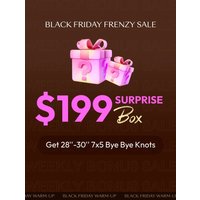UNICE $199 Surprise Box Get 28''-30'' 7x5 Bye Bye Knots Wig Value $$459-$499