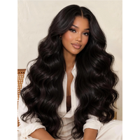 UNice Buss Down Body Wave Bye-Bye Slip™ Glueless Lace Front Human Hair Wig 26-30 Inch & 180-250% Density