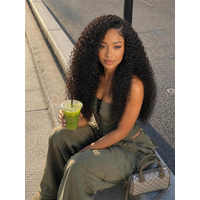 UNice Voluminous Mixed-Texture Curly Wig Bye-Bye Slip™ 7x5 Lace Glueless Human Hair Wig