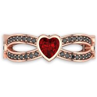 Unique Infinity Ring Women