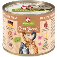 GranataPet DeliCatessen 6 x 200 g - Kalkon & fasan