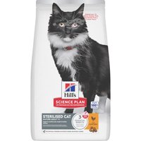 2 + 1 på köpet! 3 x 1,5 kg / 2,5 kg Hill's Science Plan - Sterilised Cat Mature Adult 7+ kyckling (3 x 1,5 kg)