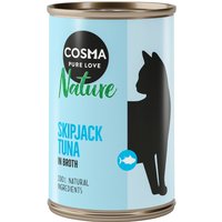 12x140g Cosma Nature thon Skipjack - Pâtée pour chat
