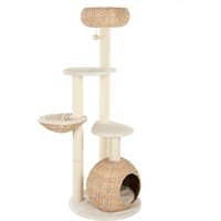 Arbre à chat Laguna - Couleur Crème - H 158 x L 60 x B 60 cm