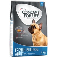 4kg Concept for Life Bouledogue français Adult - Croquettes pour chien