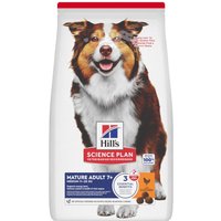 Multipack risparmio! 2 x Hill's Science Plan Crocchette per cani - 2 x 14 kg Mature Adult 7+ Medium con Pollo