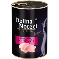 12x400g, Dolina Noteci Premium, Junior, riche en dinde, nourriture humide pour chats