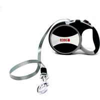 Laisse KONG Explore, gris pour chien taille L : environ 50 kg, longueur de la sangle : 7,5 m environ