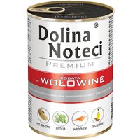 Gemengde verpakking: 24x400g Dolina Noteci Premium Mix (lam, rund, kalkoen & eend) nat hondenvoer