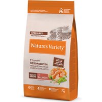 7kg Nature's Variety Original Sterilised saumon - Croquettes pour chat