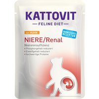12x85g Renal spécial reins poulet Kattovit - Pâtée pour chat