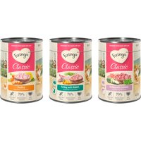 Feringa Classic Meat Menu 6 x 400 g pour chat - lot mixte I : lapin & dinde, volaille, saumon & dinde