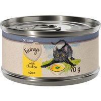 Feringa Cat Soup 12 x 70 g - Kyckling