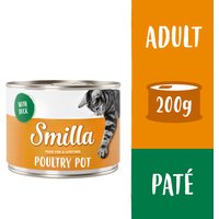 6x200g Smilla volaille, canard - Pâtée pour chat