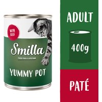 20x400g Smilla Yummy bœuf - Pâtée pour chat