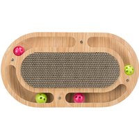 Trixie klöspapp med träram, oval - L 46 x B 25 x H 4 cm