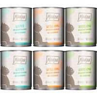 6x800g Mixpack MjAMjAM pur plaisir de la viande (3 sortes) Nourriture pour chat humide