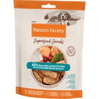 85g Friandises Nature's Variety Superfood Snacks saumon - pour chien