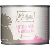 MjAMjAM 6 x 200 g - Saftig kyckling och vild lax
