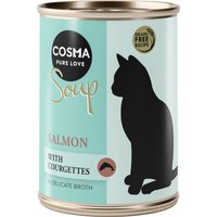 Cosma Soup 6 x 100 g - Lax med zucchini
