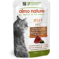 Ekonomipack: Almo Nature HFC Jelly Pouch 24 x 55 g - Tonfiskfilé & alger