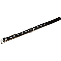 Collier Heim Edelweiss, noir/marron pour chien - taille 50 : tour de cou 36 - 44 cm, l 2,5 cm
