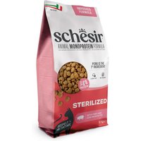 2x10kg Schesir Sterilized & Light au jambon croquettes pour chat