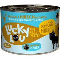 Lucky Lou Adult 6 x 200 g - Fjäderfä & vilt