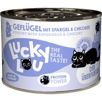 Paquet économique : 24x200g Lucky Lou Lifestage sterilised nourriture pour chat humide
