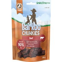 Barkoo Chunkies Meat Cubes 100 g pour chien - bœuf (100 g)