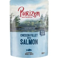 Voordeelpakket Purizon Adult 24 x 300 g - Zalm