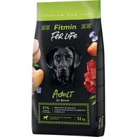 2x12kg Dog for Life Adult Fitmin Hrană uscată câini