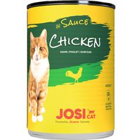 24x 415g JosiCat in Saus Kip Kattenvoer Nat
