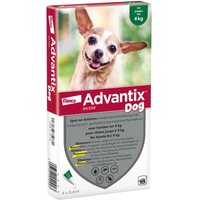 Advantix 40/200 Spot-on Solution voor honden 4 Pipetten x 0,4ml - BE