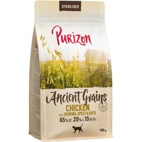 Purizon Ancient Grains Adult Sterilised Chicken & Fish - med urkorn - 400 g