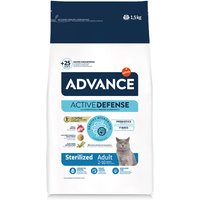 Advance Sterilized dinde, orge pour chat - 1,5 kg
