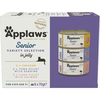 Applaws Senior 6 x 70 g - Pack misto (3 variedades)
