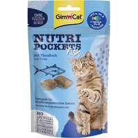 GimCat Nutri Pockets fisk - Ekonomipack: med tonfisk (6 x 60 g)