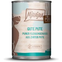 Ekonomipack: MjAMjAM Pure Meat Pleasure 12 x 400 g - God kalkon pur