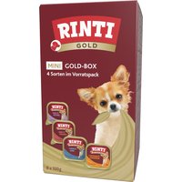 RINTI Gold Mini 6 x 100 g pour chien - lot mixte : 4 variétés (8 x 100 g)