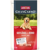 animonda GranCarno Senior Pollame + Manzo Crocchette per cane - 4 kg