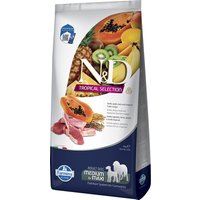 Lot Farmina N&D pour chien - Tropical Selection Adult Medium/Maxi agneau (2 x 10 kg)