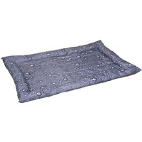 Flamingo Fresk Drop grå kylbädd - Storlek XL: L 116 x B 76 cm