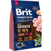Brit Premium by Nature Junior Large Breed poulet pour chien - 3 kg