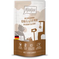 MjAMjAM Quetschie 12 x 125 g - Nötkött & kalkon