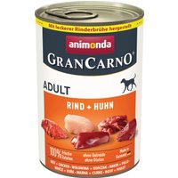 6x400g bœuf, poulet Original Adult Animonda GranCarno - Nourriture pour chien